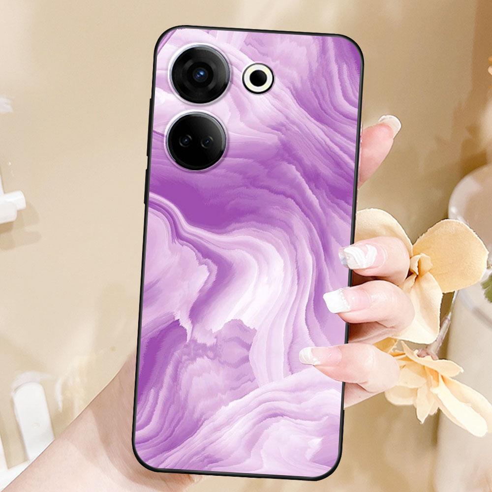 Чехол для Tecno Camon 20 Pro 4G Coque ТПУ Мягкий Силикон Модный Телефон Funda для Tecno Camon 20 Pro 5G Милый Бампер Задняя Крышка