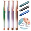 Metal Fountain Pen and 30 Inks Sac Set 0.38mm Tip Erasable for Beginner Student Adult Handwriting Drawing Journaling
