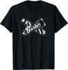 Футболка унисекс с изображением парикмахерского столба и машинки для стрижки волос Мужские Женские Футболки Топ