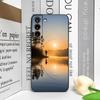 Чехол для телефона с рисунком «Удочка на закате» для Honor Huawei 200 Lite 100 400 PRO 80 90 X9 Magic 7 6 Lite 5 Pro Мягкий чехол