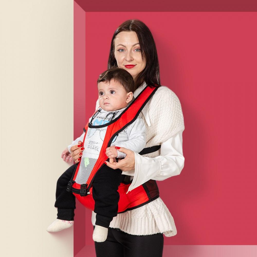 CPC Certified Foldable Storable Baby Hip‑Seat Carrier, Front & Back Dual‑Use Infant Sling, Portable Hands‑Free Baby Carrying Tool for Outdoor