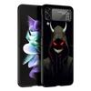 Devil Bad Boy Anime Black Phone Case For Samsung ZFlip7 ZFlip6 ZFlip5 ZFlip4 ZFlip3 5G Hard Protective Galaxy Z Flip 3 4 5 6 7 C