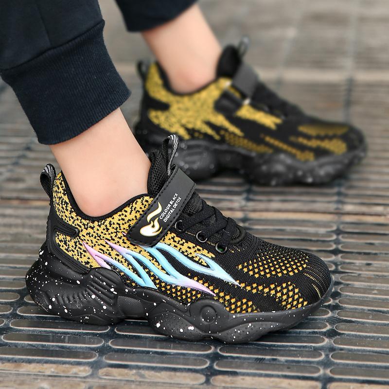 Children's Shoes Casual Shoes Parent-Child Shoes Trend Shoes Children's Trend All-Match Casual Fashion Rotating Button Shoes Basketball shoes