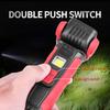 Flashlight 300-500 Lumens USB Rechargeable Magnetic Flashlight with COB Sidelight Waterproof Small LED Flashlight