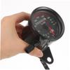 FUNOMOCYA Motorcycle High Accuracy Speedometer Black Metal High Odometer Motorcycle