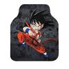 Cartoon Car Floor Mats, Universal Type for Driver and Passenger, Single-Piece Integrated Mat, Dirt-Resistant, Anti-Slip Car Mat, Upper Layer Carpet