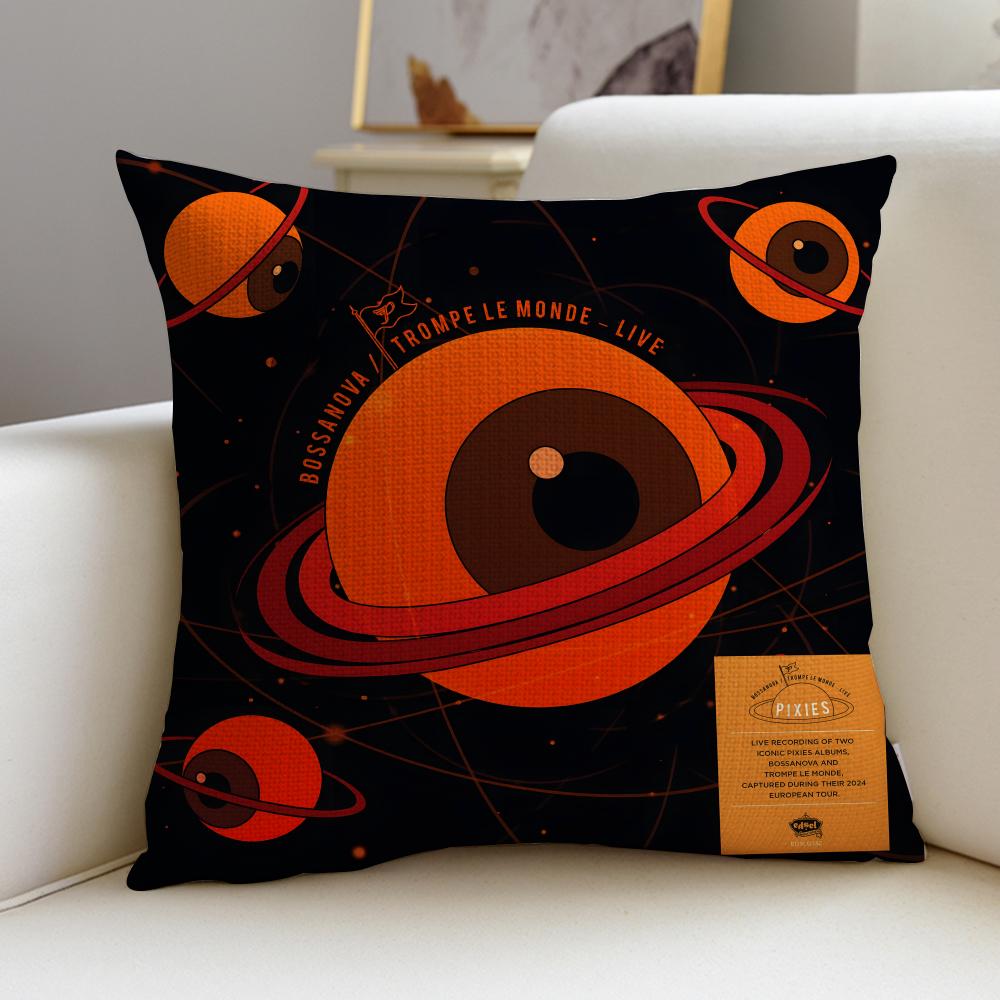 Legendary PPixiesS Cushion Cover Breathable and skinfriendly linen pillowcase square removable and washable cushion