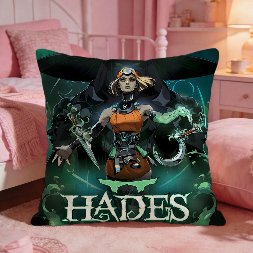HHadess Classic Game Cushion Cover Premium Comfort Reversible Pillow Cove Two In One Design For Any Room Car Interior