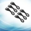 6 шт. 5 В USB-кабель питания DC с разъемом 5,5x2,1 мм, USB 2.0 A Male, Шнур для зарядки, Черный, 3,3 фута, Кабель питания с DC-разъемом, USB-хаб