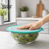 Food Protector Silicone Bowl Cover Reusable Multi-Size Storage Lids Set Dishwasher Covers for Kitchen Picnic Safe Eco-Friendly Fresh Bowls Cups Mugs