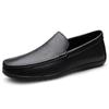 Hollow Out Loafers Shoes For Men Boat Shoes 2025 Summer Business Leather Man Moccasins Mens Driving Casual Shoe Slip On Flats