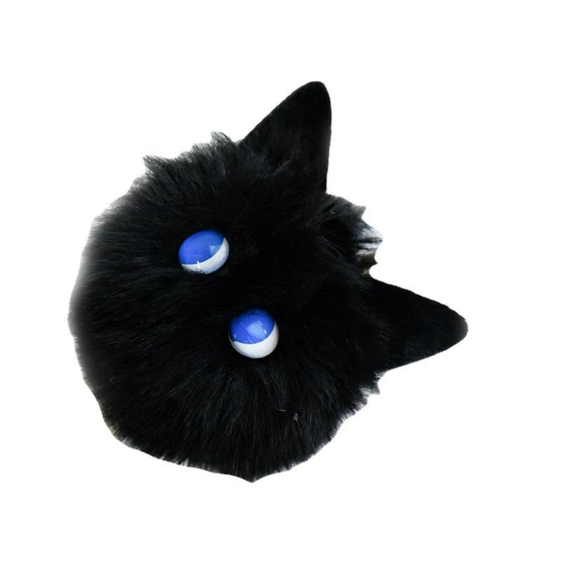 Тот же румяный кошачий шарик с высокой внешностью, плюшевый кулон ручной работы, девичье сердце, школьный рюкзак, милый брелок