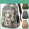 Школьный рюкзак Oxford Camouflage с дышащей конструкцией, отделение для ноутбука 16 дюймов, для подростков, для путешествий, для повседневных вещей