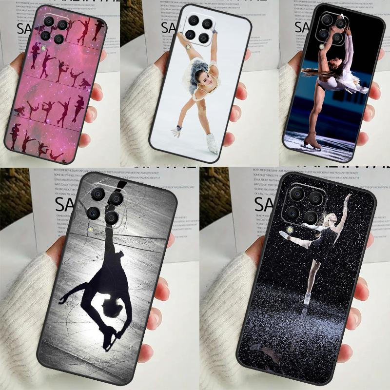 Фигурное катание танцевальный спорт для Samsung Galaxy M12 M32 M52 M14 M34 M54 M21 M51 M31 M30s M20 M15 M55 M13 M33 M53 чехол