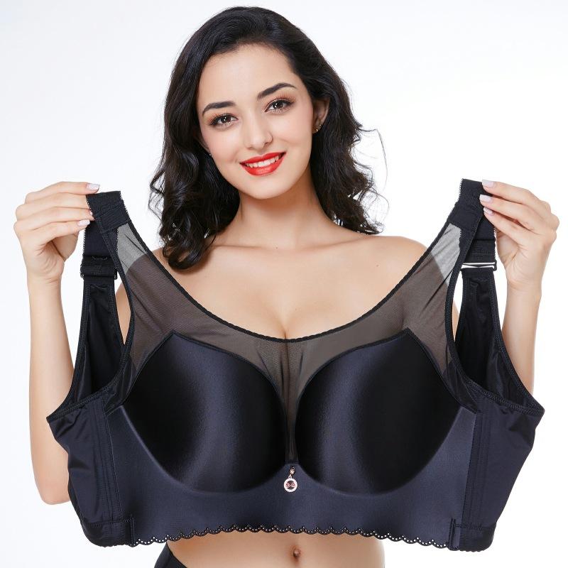 Scarless Bra with Added Fat and Enlarged Cup, Ultra-thin Large Size Bra, Anti Sagging Bra