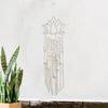 Cotton Thread Lotus Woven Tapestry Reusable Wall Pendant Boho Wall Hanging Decor  Bedroom