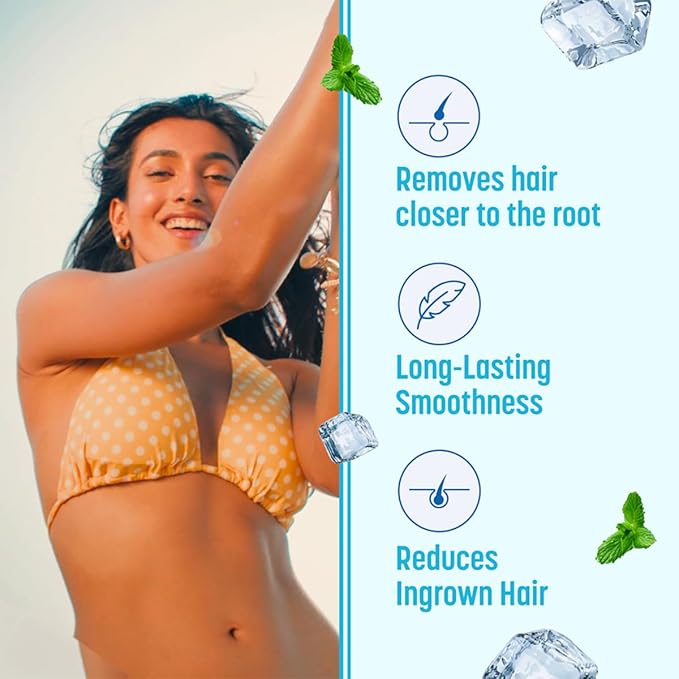 Крем для депиляции Pure для женщин для чувствительной кожи - 100 г | Подходит для ног, подмышек, линии бикини, рук