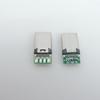 TYPE C USB 3.1 24-контактный штекерный разъем для сварки, адаптер с корпусом, зарядные разъемы Type-C, кабель для передачи данных, аксессуары для ремонта