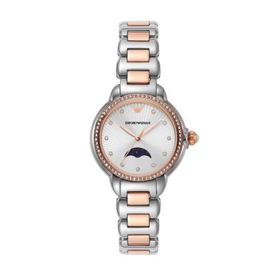 Часы AR11567 Серебро Розовое Золото [Emporio Armani] Женские и