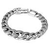 925 Sterling Silver Fashion Retro Style Classic Six -Word Mantra Men 'S S925 Silver Jewelry (Fgl )