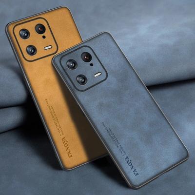 Роскошный чехол для телефона из искусственной кожи для Xiaomi Mi 13 13T Pro 13 Ultra 5G, матовый силиконовый защитный чехол для Xiaomi 13 Lite Mi13
