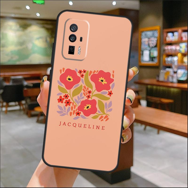 Персонализированный Цветочный Пастельный Чехол Для Xiaomi 15 14 13 Ultra 11T 12T 13T 14T Pro POCO X7 Pro X3 X5 X6 M6 F5 F6 Pro