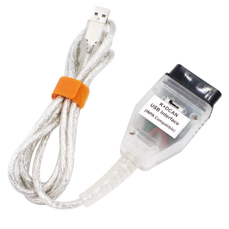 Интерфейс USB OBD2 для BMW - INPA/Ediabas - K+DCAN позволяет проводить полную диагностику BMW с 1998 по 2008 год. (все функции как в интерфейсе OMNITEC)