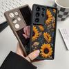 Soft TPU Case For Samsung A55 5G S25 Ultra S24 FE A54 A16 A15 A53 A35 A34 A14 A13 A06 A05 A05s A33 A25 S23 S22 Plus Flower Cover