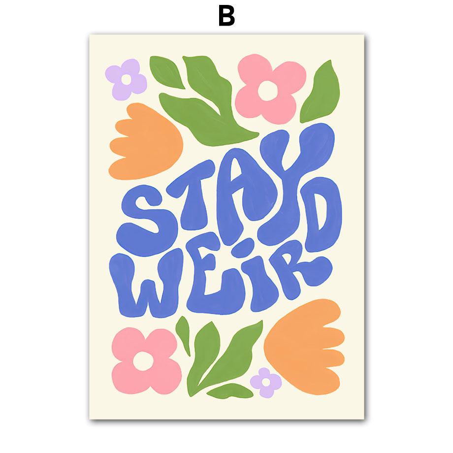 Пастельные цветы Солнце Волны Коктейль Минимализм Настенная живопись Холст Картина Скандинавские постеры и принты Настенные картины Декор гостиной