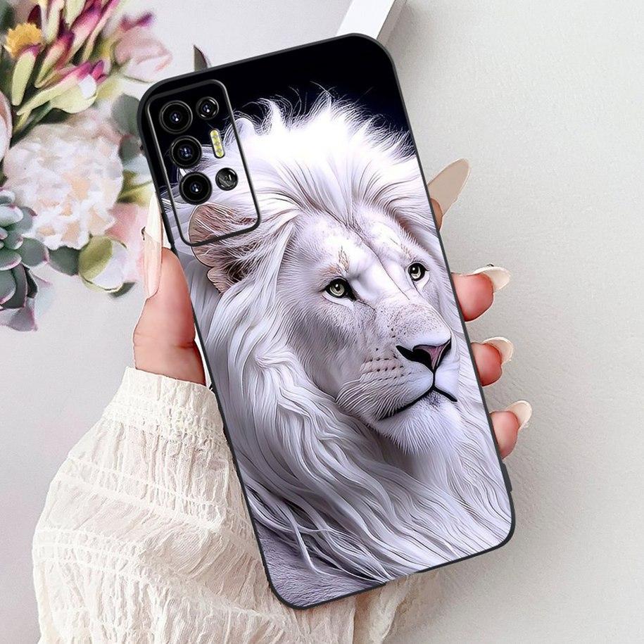 For Tecno Pova 2 Case LE7 LE7n Cover Cool Dragon Lion Cartoon Soft Silicone Protective Shells For Tecno Pova 3 LF7n Pova2 Bumper