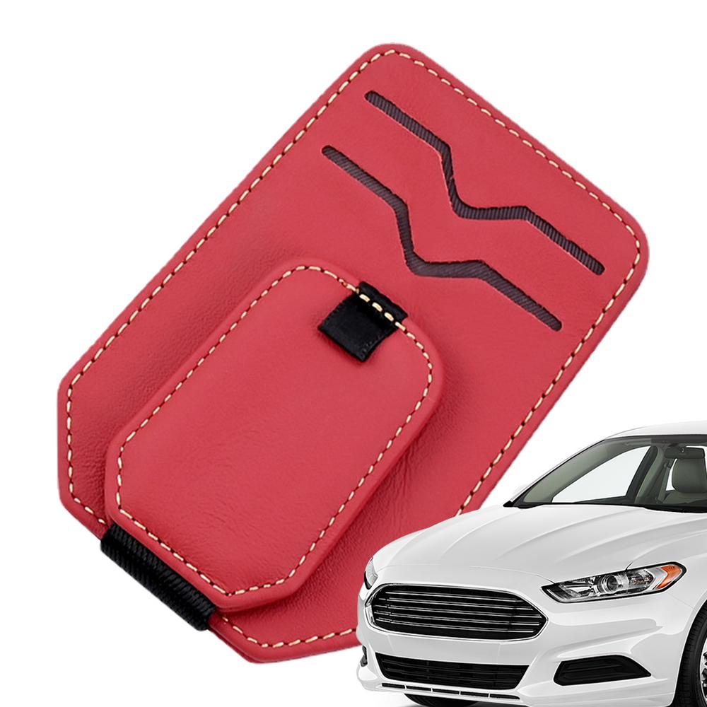 Автомобильный держатель для солнцезащитных очков, держатель-органайзер для солнцезащитного козырька автомобиля, портативный держатель для солнцезащитного козырька автомобиля, органайзер для очков