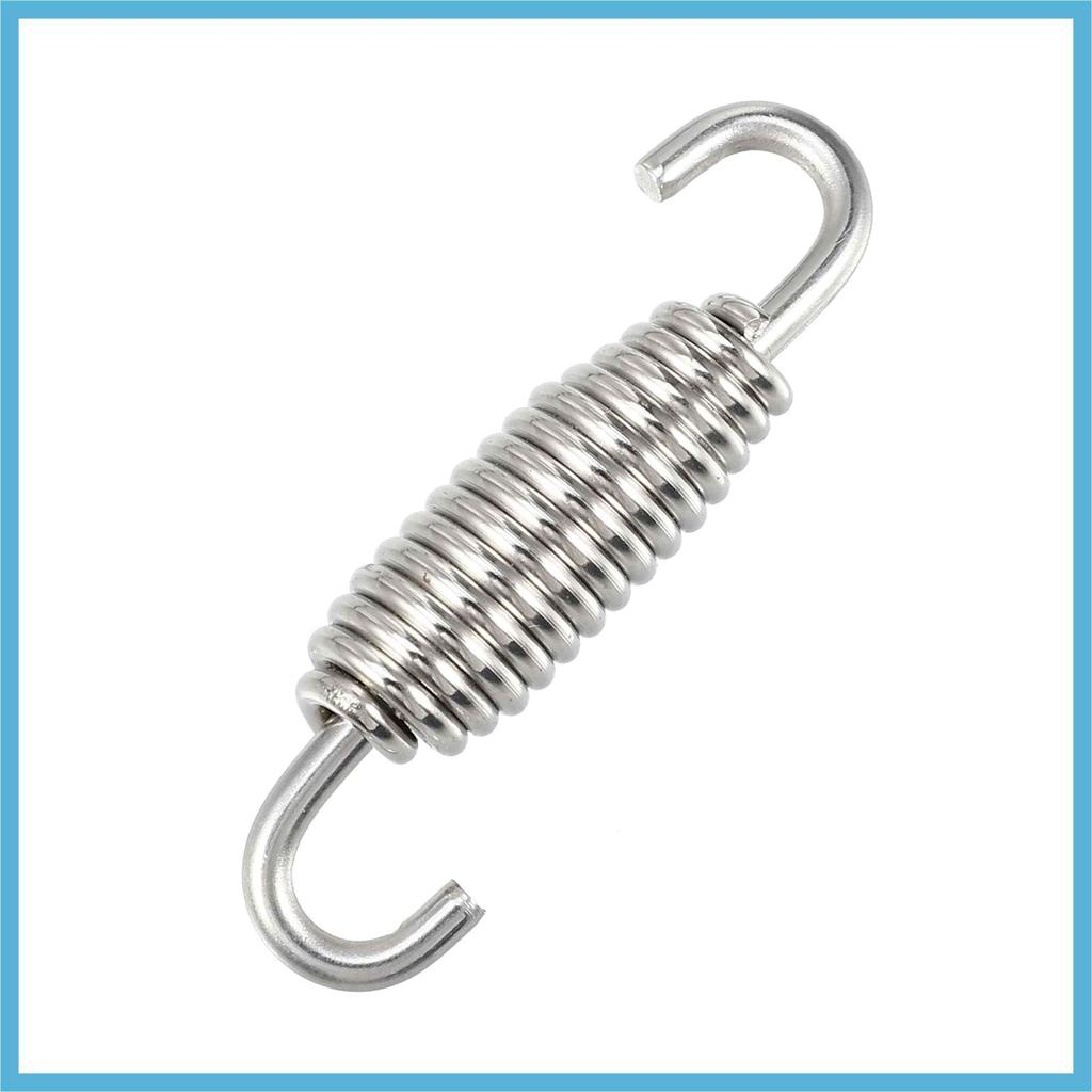 BULLSPANN Мотоциклетная Универсальная Пружина Выхлопной Трубы 55мм Нержавеющая Сталь Пружинный Крюк Выхлопной Трубы Модернизация
