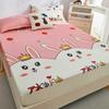 Super Waterproof Bed Mattress Cover Fitted Sheet Cartoon Printing Bed Cover Deep Pocket Bed Sheet Bedspread Home Textile(NO Pillowcase)