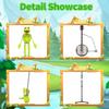 442pcs Kermits The Frog Funny  Model Building Blocks DIY Bricks Creative Action Figures  Idea Christmas Gifts Kids Toy Birthday