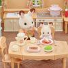 EPOCH Sylvanian Families Кукольный/Мебельный Набор [Большой Дом с Красной Крышей -Kotokoto Cooking-] Сертификация SE-210 ST Mark для детей от 3 лет и старше