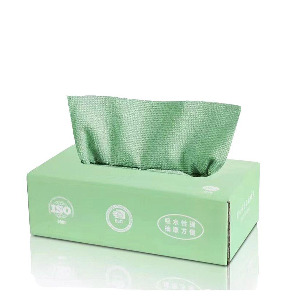 20PCS/Box Oil Dish Rags Microfiber Towel Napkins Tableware Dishcloth  Kitchen Home