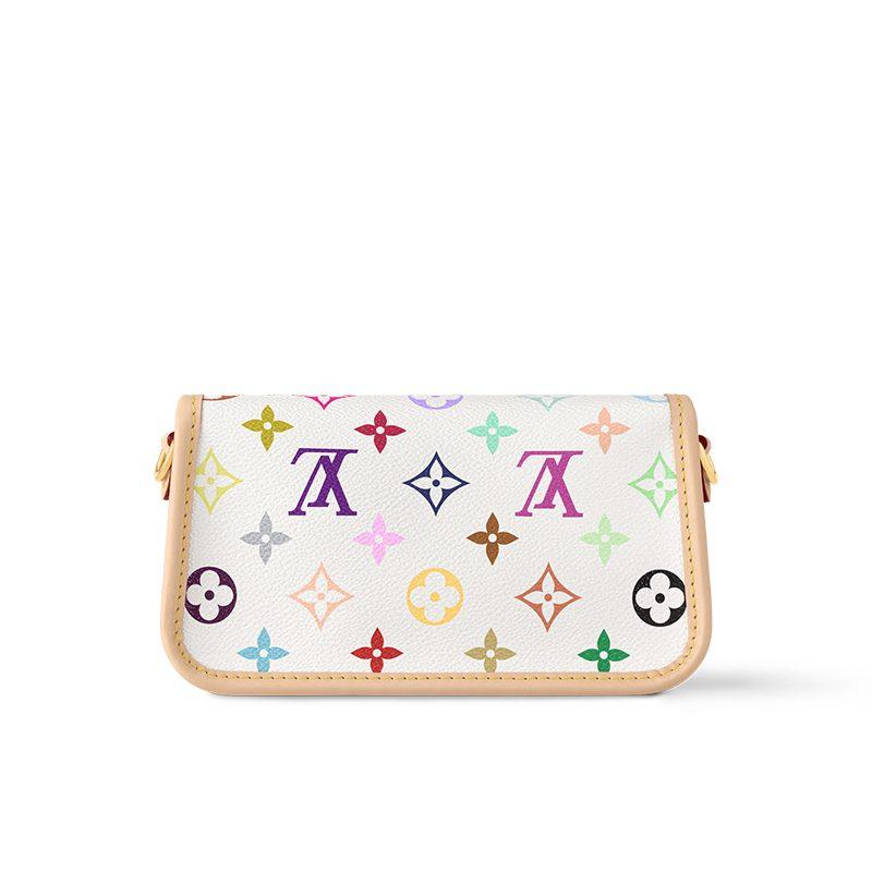 Louis Vuitton X Takashi Murakami Nano Diane Белый Разноцветный M14194