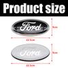 3D Aluminum Front Rear Badge Emblem Overlay 22.5cm For Ford F150 Ranger Explorer Transit Auto Truck Tuning Styling Accessories