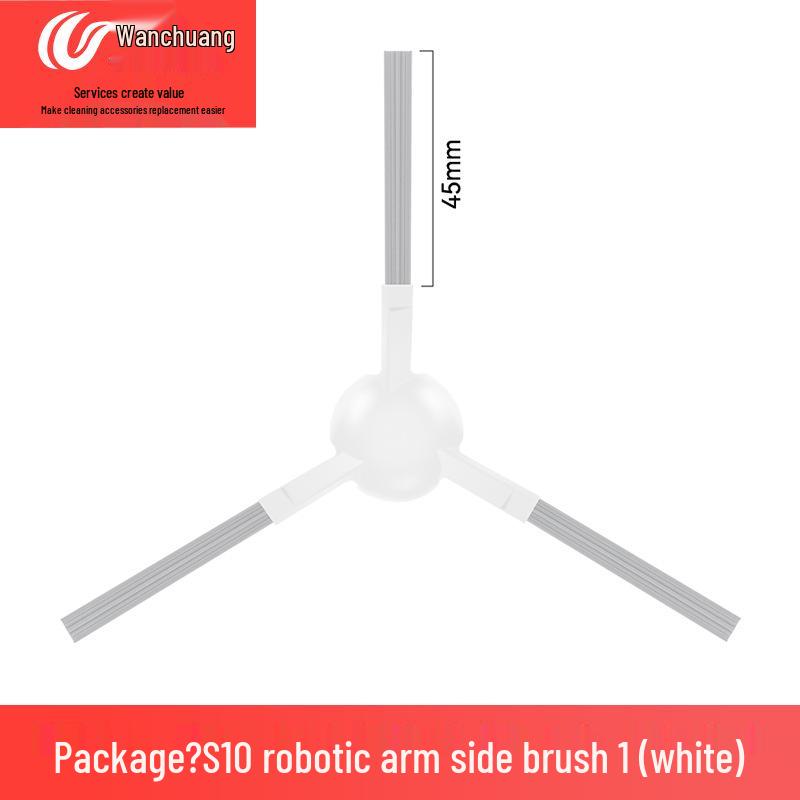 Аксессуары для робота-пылесоса Dreame S10: Комплект боковой и роликовой щеток, швабры, пылесборника