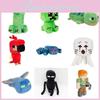 Minecraft Soft Plush Toy Animal Stuffed Pixel Doll Gift For Kids
