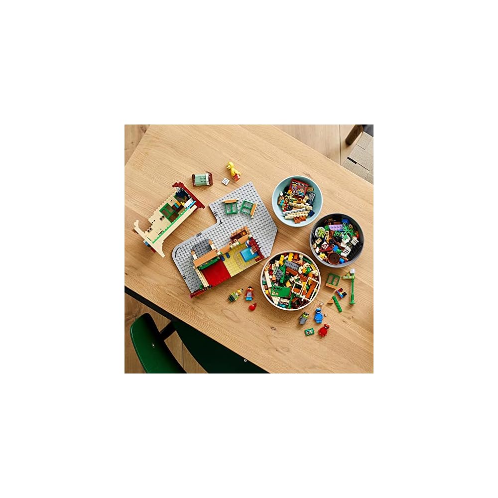 LEGO Ideas Sesame Street 123 Building Set Toy Blocks for Kids and Adults