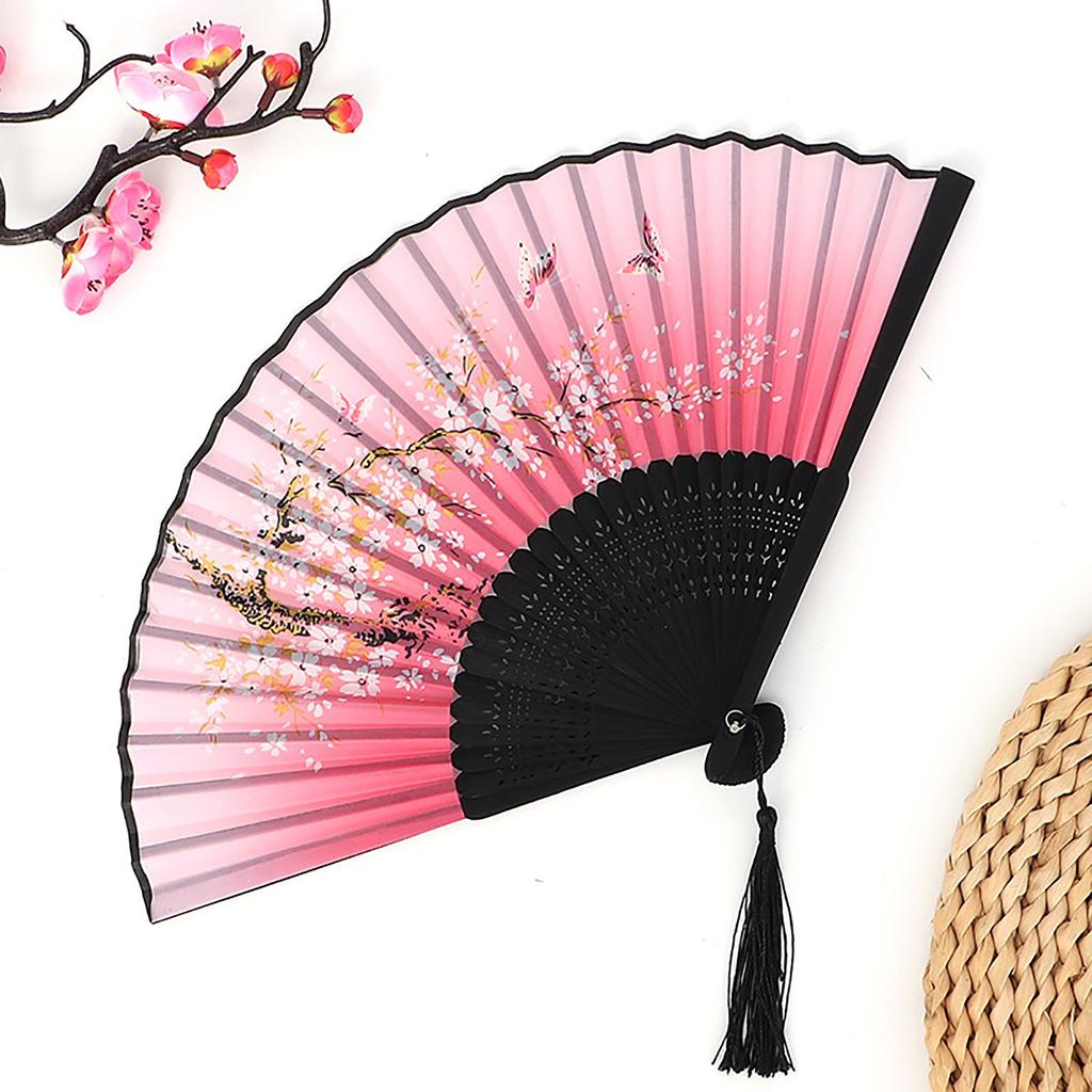 Antique Fan, Chinese Fan, Antique Folding Fan, Dance Fan