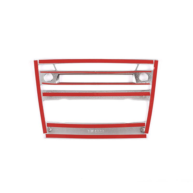 Углеродное волокно, Стайлинг автомобиля, центральный регулятор громкости, ручка кондиционера, накладка на рамку для BMW 3 серии E90 2005-2010 2011