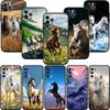 CJ53 Fine Horse Soft Shell Phone Case for Xiaomi Poco C40 C50 C51 C55 C65 C71 C75 F3 F5 F6 F7 M2 M3 Pro Ultra