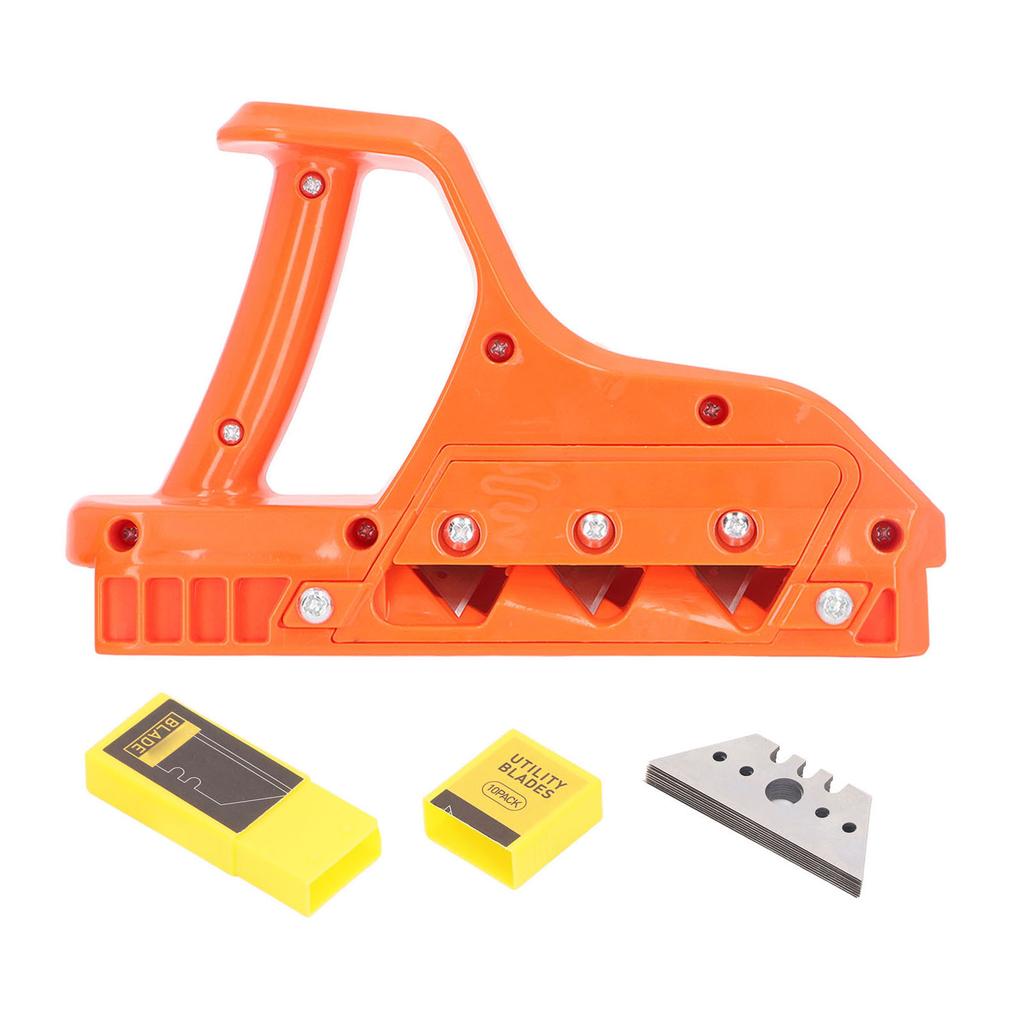 Рубанок для гипсокартона с углом скоса 60 градусов, фаска для гипсокартона, быстрый резак с 10 лезвиями