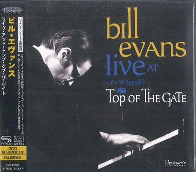 CD БИЛЛ ЭВАНС Live At Top Of The Gate Ограниченное издание UCCJ92601 RESONANCE 2025 Япония Obi Джаз