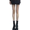 Club Stockings Fishnet Mesh Solid Color Hollow Out Skinny Beautify Legs Soft Elastic Women Pantyhose Female Garment