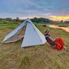 Палатка-типи для кемпинга, уличная палатка-пирамида, палатка для одиночных людей, типи, горячая палатка для кемпинга, пешего туризма