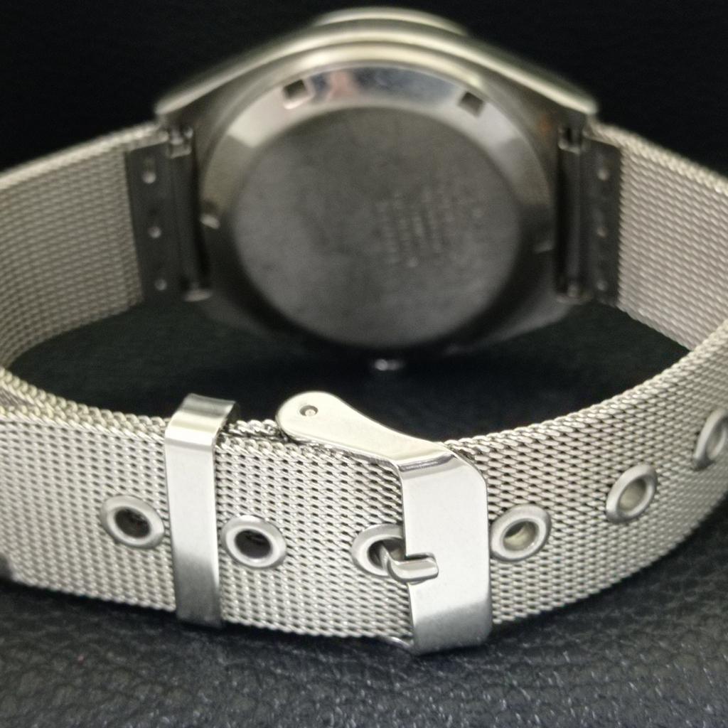 ВИНТАЖНЫЕ МУЖСКИЕ ЧАСЫ CITIZEN AUTOMATIC 8200 JAPAN С ЧЕРНЫМ ЦИФЕРБЛАТОМ a702761-1 R210-a702761