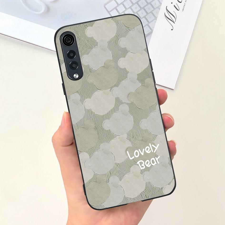 Для чехла LG Velvet Чехол для LG Velvet 5G LMG910EMW Ударопрочный Силиконовый Модный Расписной Мягкий Funda Для LGVelvet 5G UW LM-G900V Coque